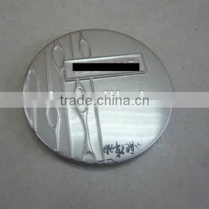 Embossed Tin Lid for Candle Glass Jar thumbnail-1