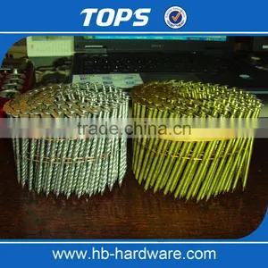 Galvanized Twisted/Ring Shank Coil Nails thumbnail-1