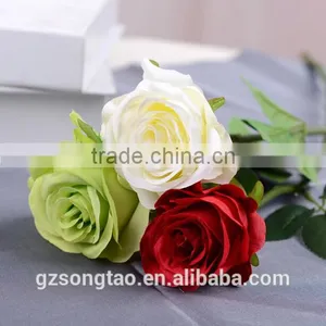 Hot Sale in China Artificial Flower Decor Wedding Artificial Chinese Rose Flower Fake Decoration Flower Decoration thumbnail-3