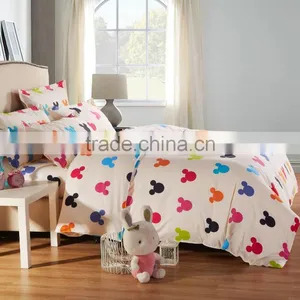 Cotton Feeling Fashion Bedding Set Bed Sheet Duvet Cover Set Bed Linens MQQ thumbnail-5