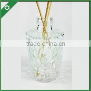 Engraved 150ml Roundl Glass Bottle for Reed Diffuser Oil thumbnail-1
