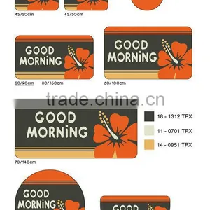 TUFTED BATHMAT SHANDONG BATHMAT LETTER BATHMAT (EV-J013-BM) thumbnail-1