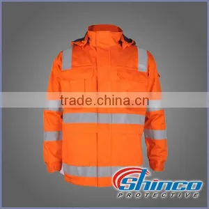 Higher Quality Sophia Song Flame-Resistant Reflectuve Tape Jacket thumbnail-1