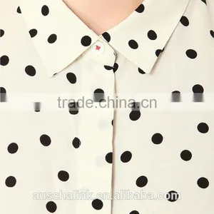2016 New Design Ladies Woven Cheap Shirt Made in China thumbnail-4