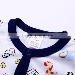Newborn Boy Gril Clothes Short Sleeve Infant Product Cotton Baby Romper thumbnail-3