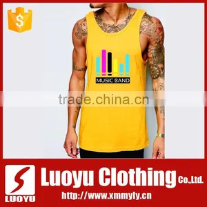 Custom Men Stringer Tank Top thumbnail-4