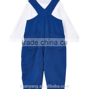 100% Cotton Shirt And Bib Pants Babies Clothes Suspender Trousers and Tops 2 Piece for Baby Cothing Sets thumbnail-2