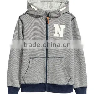 2017 China Manufacturer Kids Fashion Zipper Hoodie Jacket for Boys Children thumbnail-5