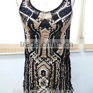 Europea Latest Fashion Slash Neck Off-shoulder Leisure Knitting Sweater thumbnail-2