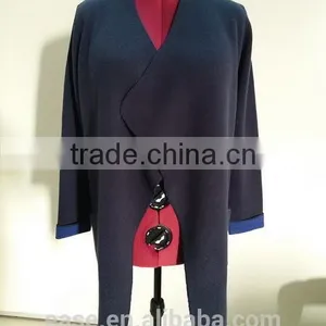 Factory Direct Sale Long Sleeve Coat Casual Knitted Cardigan Sweater Women thumbnail-1
