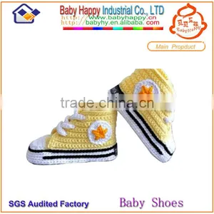 Wholesale High Quality Hand Made Crochet Baby Shoes thumbnail-1