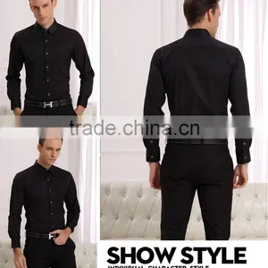 Custom 100% Cotton White Pant Shirt New Style Pant Men's Dress Shirt Design thumbnail-5