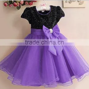 Walson Children Clothes Little Princess Dress Organza Dress Latest Children thumbnail-3