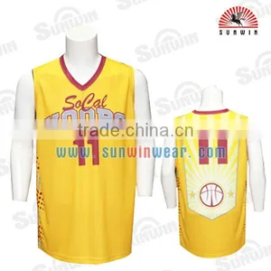Wholesale Youth Reversible Sublimation Cheap Custom Basketball Uniform Wholesale With Best Latest Basketball thumbnail-2