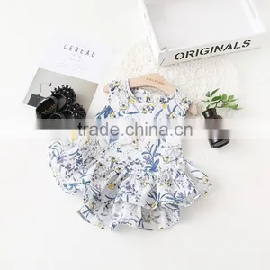 Wholesale 2 Pieces Kids Clothes Sets Kids Blouse and Shorts Set Baby Girl Clothes Set thumbnail-4