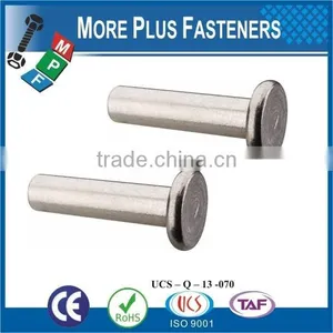 Made in Taiwan High Quality Rivet Copper Rivet Flat Head Rivet thumbnail-6