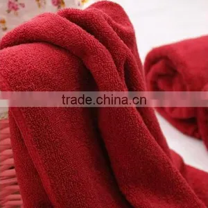 100% Cotton Red Towels, Beach Towels, Bath Towels thumbnail-1