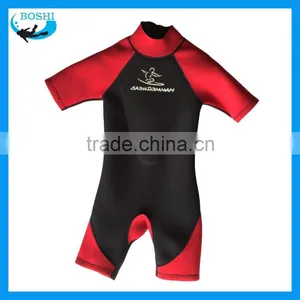 Shorty Neoprene Smooth Skin Wetsuit for Kids thumbnail-1