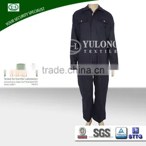 Safety Navy Long Sleeve Working Men's Cheap Overalls thumbnail-1