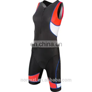 Invisible Zipper Quality Sublimated Triathlon Cycling Wear thumbnail-4