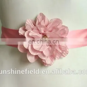 2016 New Fashionable Striped Flower Flower Sash Belt For Kids thumbnail-2