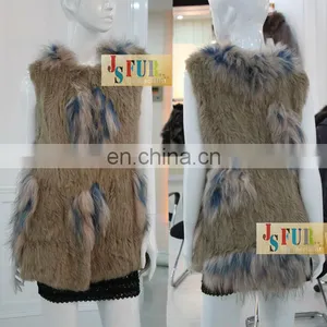 Updating Rabbit Fur Vest Lady Vest thumbnail-1