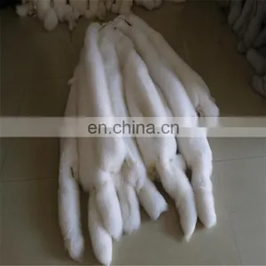 Factory Price Real White Fox Fur Skin /Dyed Fox Fur Skin Pelt From China thumbnail-2