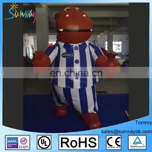 Sealed Airtight Inflatable Hippo Model thumbnail-1