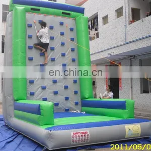 2014 Hot Sell Inflatable Kids Climb Wall/rock Climb Wall/indoor Climb Wall thumbnail-1
