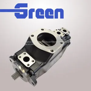 Denison T6 T7 Series Hydraulic Rotary Vane Pump Triple Pump thumbnail-1