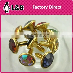Acrylic Diamond Jeans Rivet for Shoes Bag Garment thumbnail-1