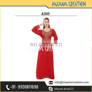 Islamic Arabian Abaya Jalabiya Jilbab Hijab Maxi Dress For Women thumbnail-2