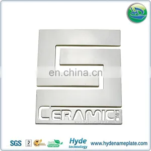 High Quality Custom Electroplating Car Emblem Badge Logo thumbnail-1
