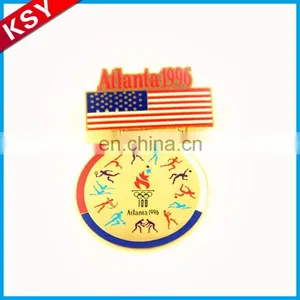 Golden China Supplier Best Price Design Souvenir Coin Rectangle Medal thumbnail-2