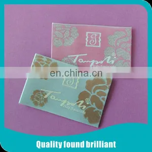 Customized Brand Satin Woven Label for Suit Manufacoty thumbnail-1