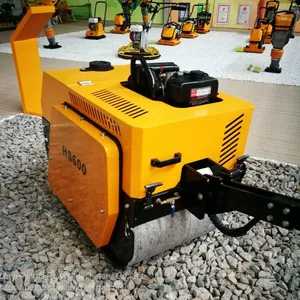 Factory Supply HS600 Road Roller With 4 Stroke Diesel Engine thumbnail-4