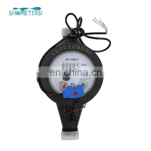 Multi Jet Dry Dial Plastic 5 Wheels Water Meter Pulse Sensor Made in China thumbnail-6