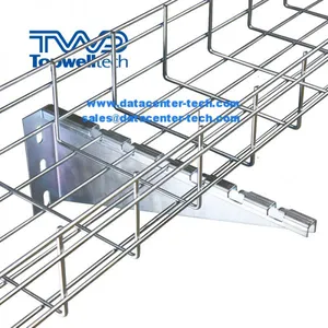 Electro Zinc Plated Wire Mesh Cable Trays thumbnail-1