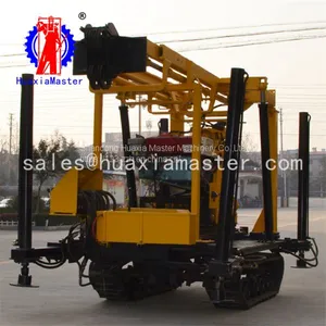 XYD-130 Type Crawler Hydraulic Drilling Rig Small Water Well Drilling Rig Hydraulic High Efficiency Mountain Drilling Rig thumbnail-3