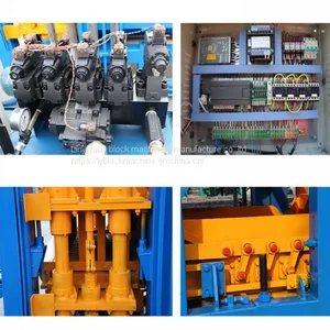 Auto Brick Making Machine Concrete Block Molding Machine QT6-15 Block Making Machine thumbnail-2
