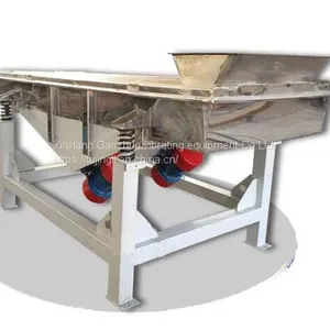 Large Capacity 304 Stainless Steel 3 Decks Linear Vibrating Filter Screen Machine for Seeds Sorting thumbnail-2