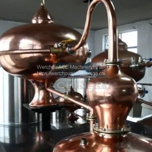 Ace Traditional Technique Cognac Pot Still Red Copper Brandy Charente Distiller thumbnail-4