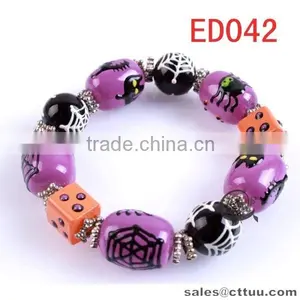Most Popular Colored Enamel Bracelet With High Tenacity Elastic thumbnail-5