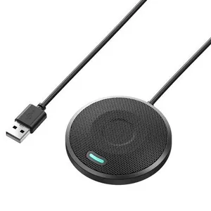 FX12 USB2.0 Turnover Auto Mute 360 Omnidirectional Conference Condenser Microphone thumbnail-2