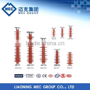12KV 40.5KV 72.5KV 126KV Composite Rod Post Insulators thumbnail-1