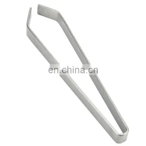 New Fish Bone Tweezers Stainless Steel Flat and Slant Tweezers Tongs Pliers Pincer Remover Tool Seafood Tools thumbnail-1