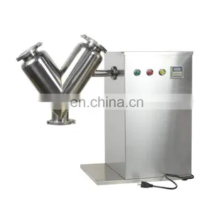 Multi-functional Automatic V Type Pharma Cosmetic Feed Powder Mixing Machine thumbnail-1