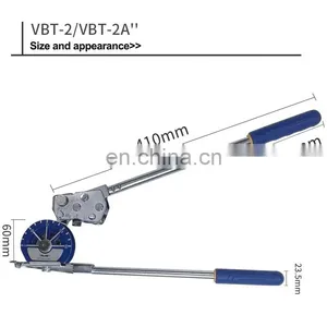 VBT-1/2/3/4/5 VALUE tragbarer Rohrbiegler, Kupferrohrbiegger, manuelles Rohrbiegerset, Rohrbiegemaschine thumbnail-3