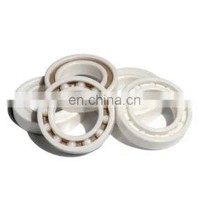 Factory Manufacture Full Ceramic Deep Groove Bearing 6008 DDU Custom Single Row Ceramic Bearing thumbnail-1