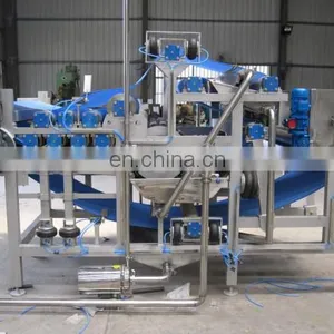 Belt Press Extractor Stainless Steel Industrial Belt Press Juicer Extractor / Double Belt Fruit Juice Extracting Machine thumbnail-3